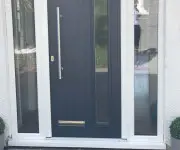 grey composite door